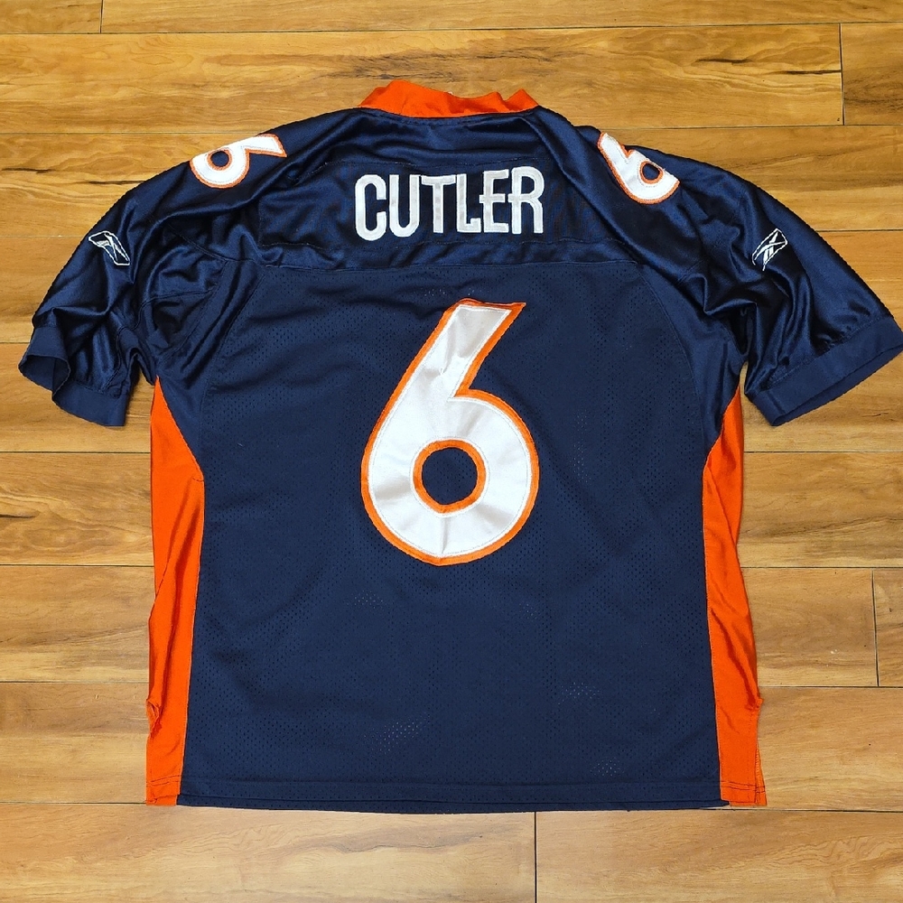 Jay Cutler Denver Broncos Size 52 Reebok Authentic Stitched Jersey